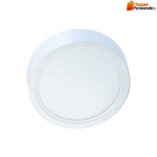 Jupiter LC444 B 24W Sıva Üstü Yuvarlak LED Panel Armatür 6500K Beyaz Işık